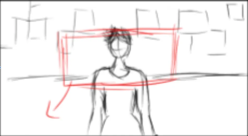 Shot Framing Sketch